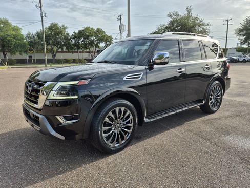 Certified 2023 Nissan Armada Platinum w/ Captain's Chairs Package RWD image 1