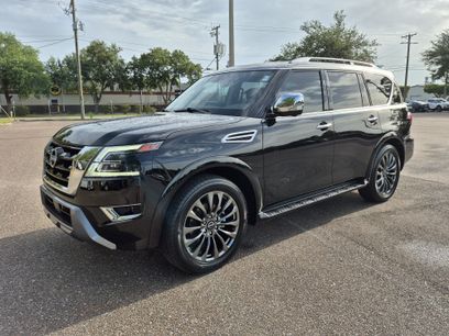 Used 2023 Nissan Armada Platinum w/ Captain's Chairs Package