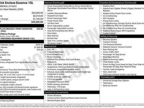 Used 2020 Buick Enclave Essence image 10