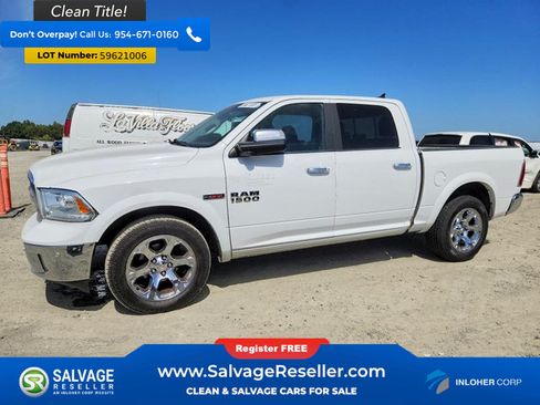 Used 2018 RAM 1500 Laramie w/ Convenience Group AWD/4WD image 1