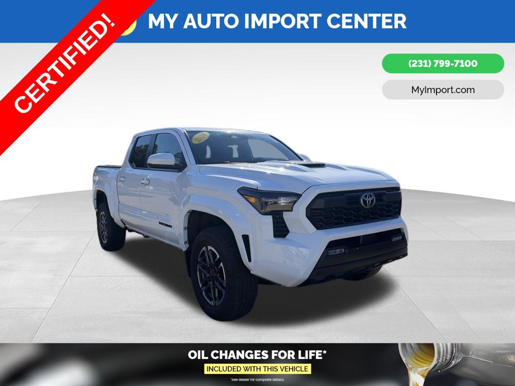 Certified 2024 Toyota Tacoma TRD Sport w/ TRD Sport Upgrade Package AWD/4WD 360° Tour
