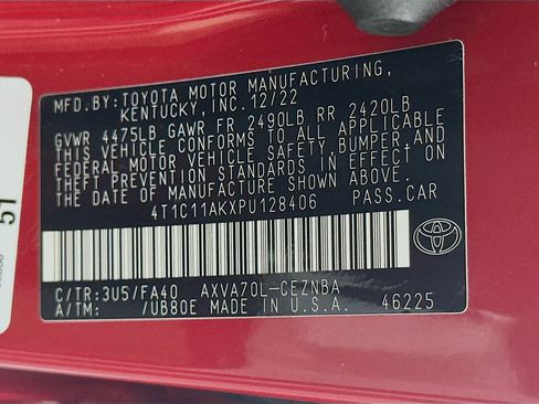 Used 2023 Toyota Camry LE image 12