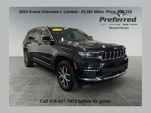 Used 2024 Jeep Grand Cherokee L Limited w/ Luxury Tech Group II AWD/4WD image 1