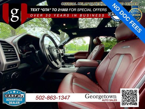 Used 2019 Ford F150 Platinum w/ Equipment Group 701A Luxury AWD/4WD image 16