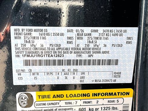 Certified 2026 Ford Expedition Tremor AWD/4WD image 18