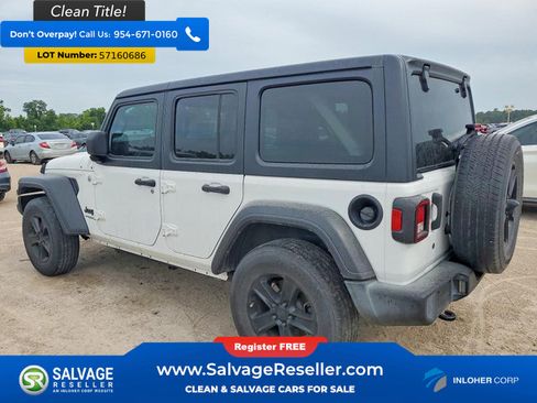 Used 2020 Jeep Wrangler Unlimited Sport AWD/4WD image 3