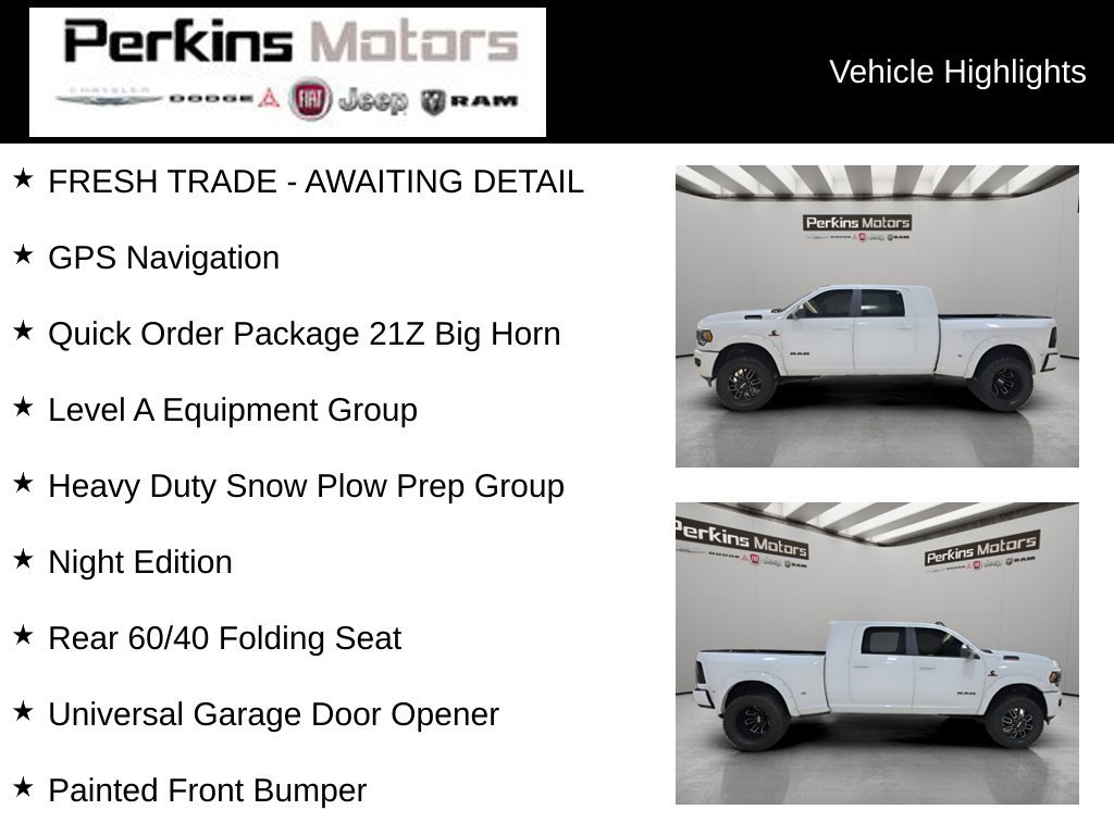 Used 2022 RAM 3500 Big Horn w/ Night Edition AWD/4WD image 7
