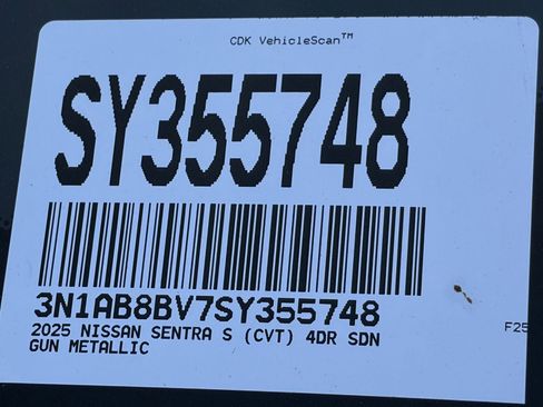 Certified 2025 Nissan Sentra S image 34