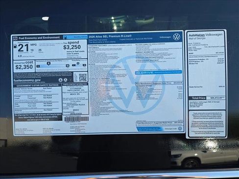 New 2026 Volkswagen Atlas SEL Premium R-Line AWD/4WD image 17