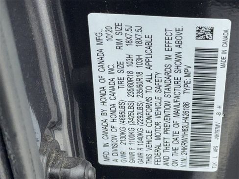 Used 2020 Honda CR-V EX-L image 56