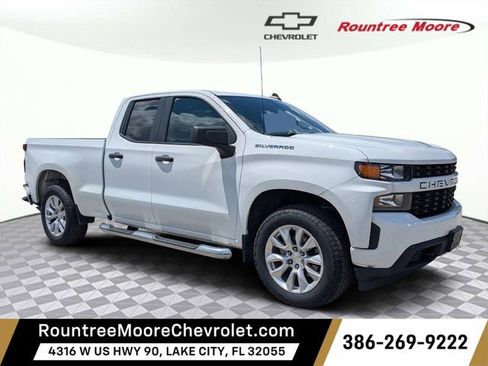 Used 2022 Chevrolet Silverado 1500 Custom RWD image 1