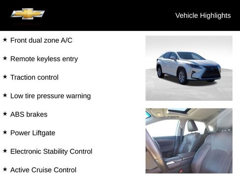 Used 2017 Lexus RX 350 F Sport w/ Premium Package image 17