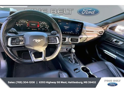 Certified 2024 Ford Mustang Premium w/ Wheel & Stripe Package RWD image 13