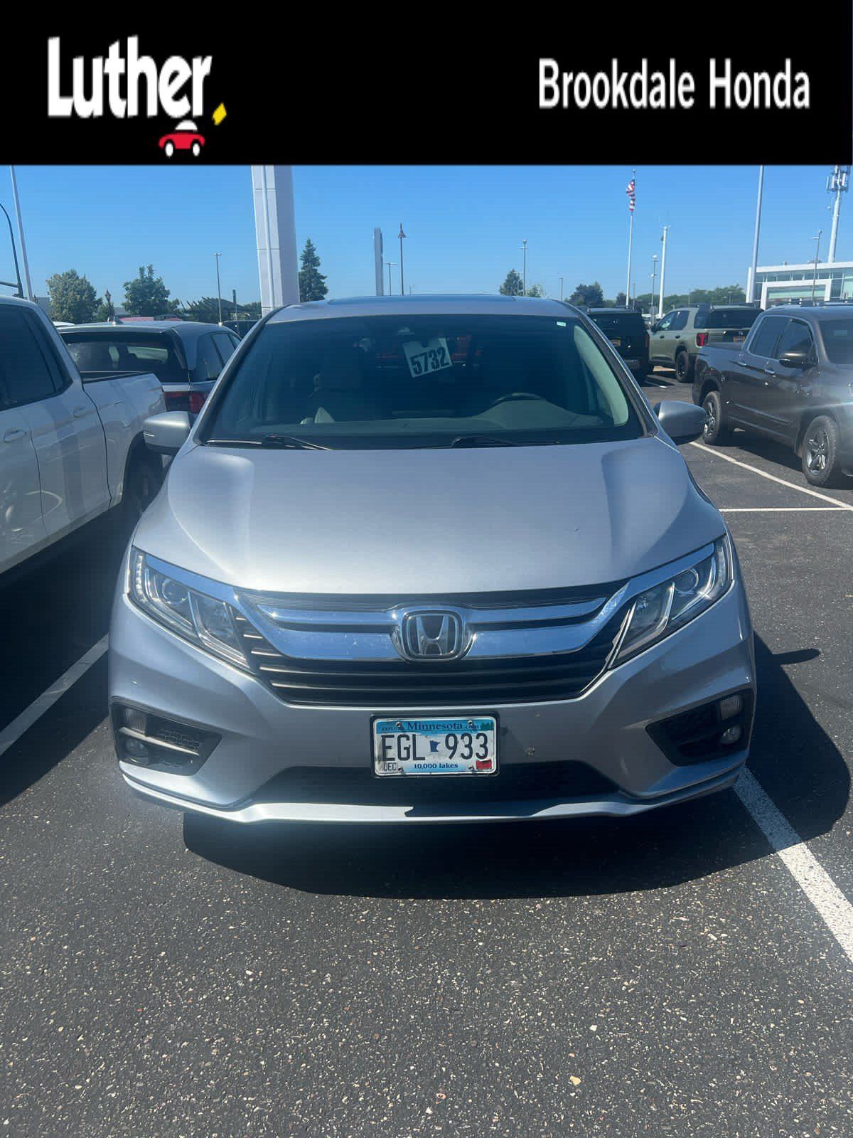 Used 2019 Honda Odyssey EX-L image 1