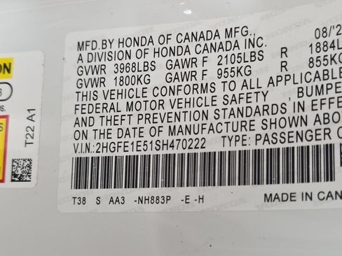 Certified 2025 Honda Civic Si image 10