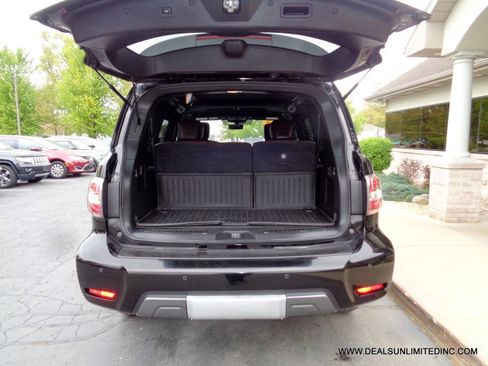 Used 2019 Nissan Armada Platinum w/ Captain's Chairs Package AWD/4WD image 31