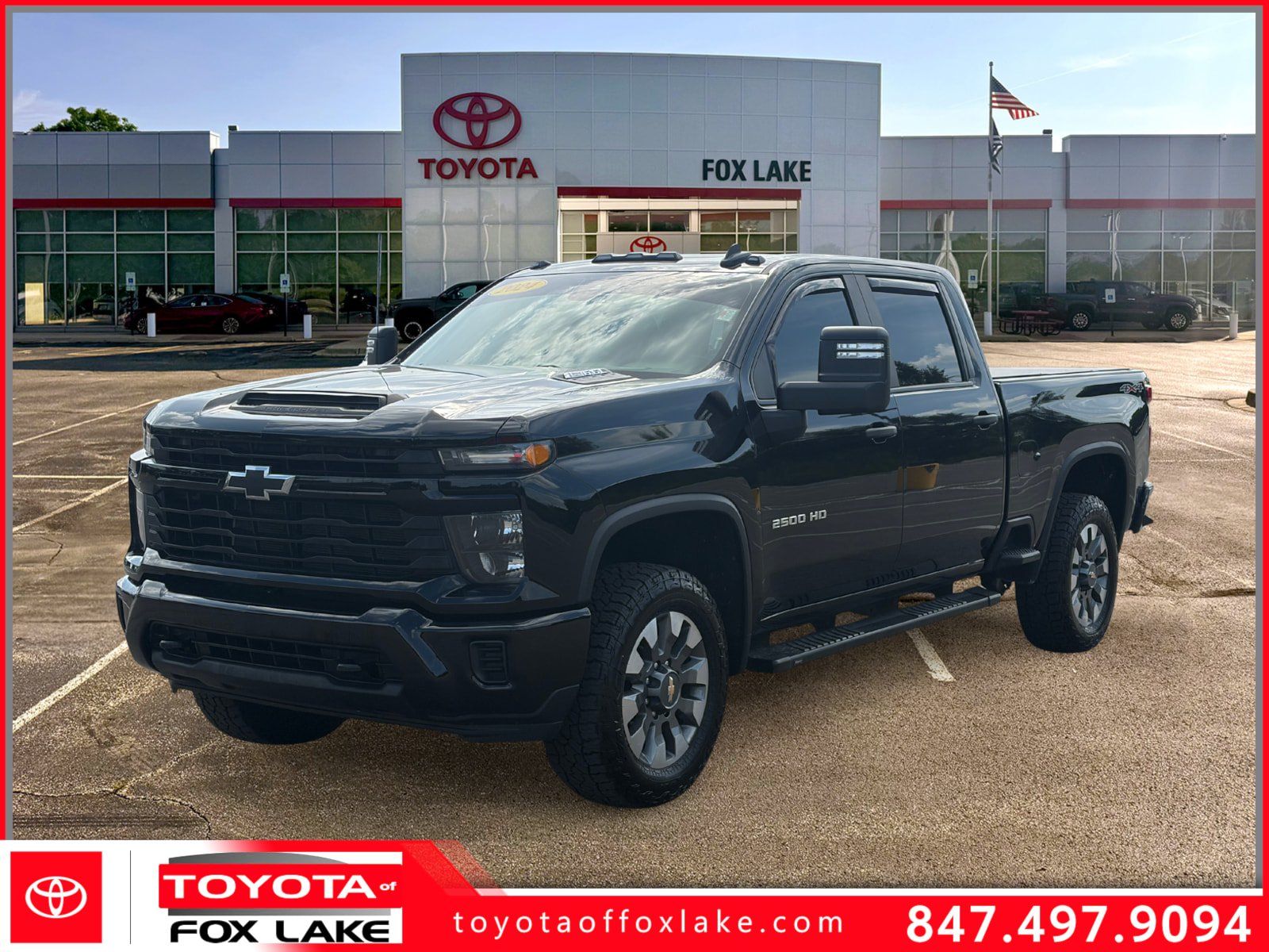Used 2024 Chevrolet Silverado 2500 Custom w/ Custom Value Package AWD/4WD image 1