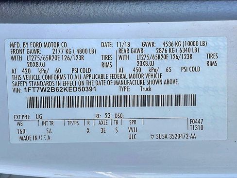 Used 2019 Ford F250 Lariat w/ Lariat Ultimate Package AWD/4WD image 25