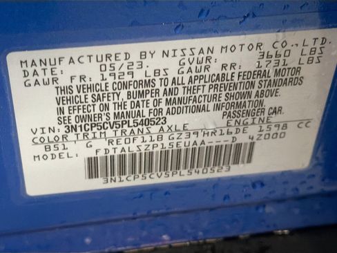 Used 2023 Nissan Kicks SV FWD image 12