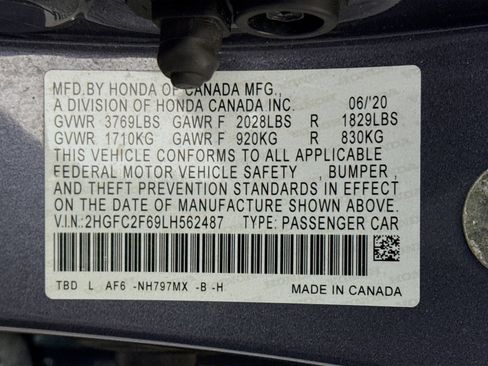 Used 2020 Honda Civic LX image 39