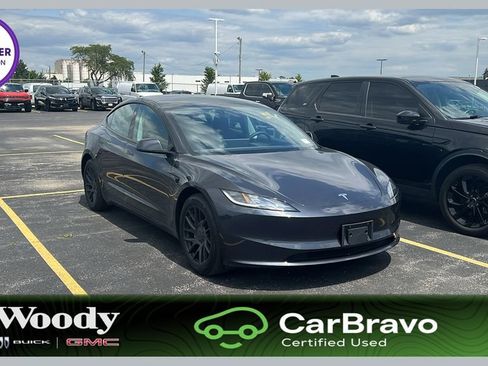 Used 2025 Tesla Model 3 Long Range AWD/4WD image 1