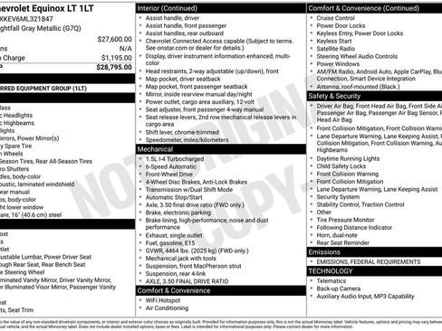 Used 2021 Chevrolet Equinox LT image 6