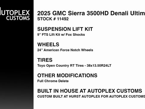 Used 2025 GMC Sierra 3500 Denali Ultimate image 2