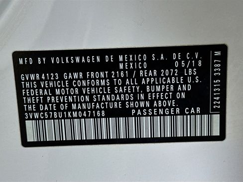 Used 2019 Volkswagen Jetta S w/ Driver Assistance Package image 12