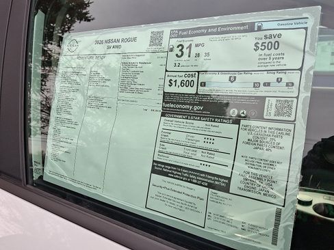 New 2026 Nissan Rogue SV image 5