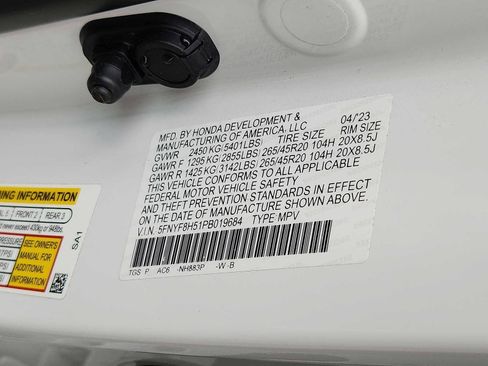 Certified 2023 Honda Passport EX-L image 27