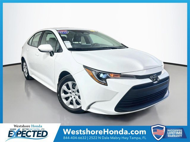Used 2026 Toyota Corolla LE FWD image 1