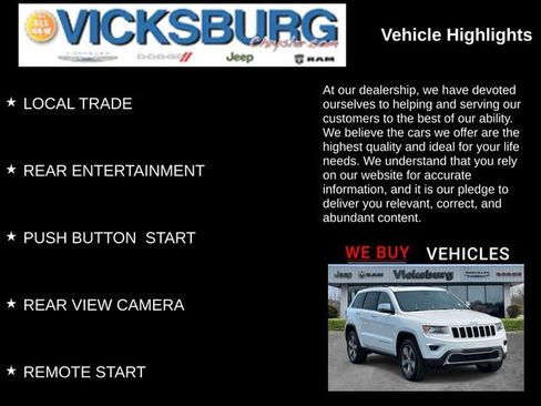 Used 2016 Jeep Grand Cherokee Limited AWD/4WD image 25