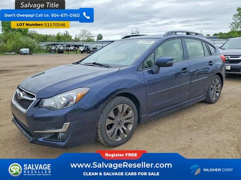 Used 2016 Subaru Impreza 2.0i Sport Premium w/ Popular Package #1 AWD/4WD image 1