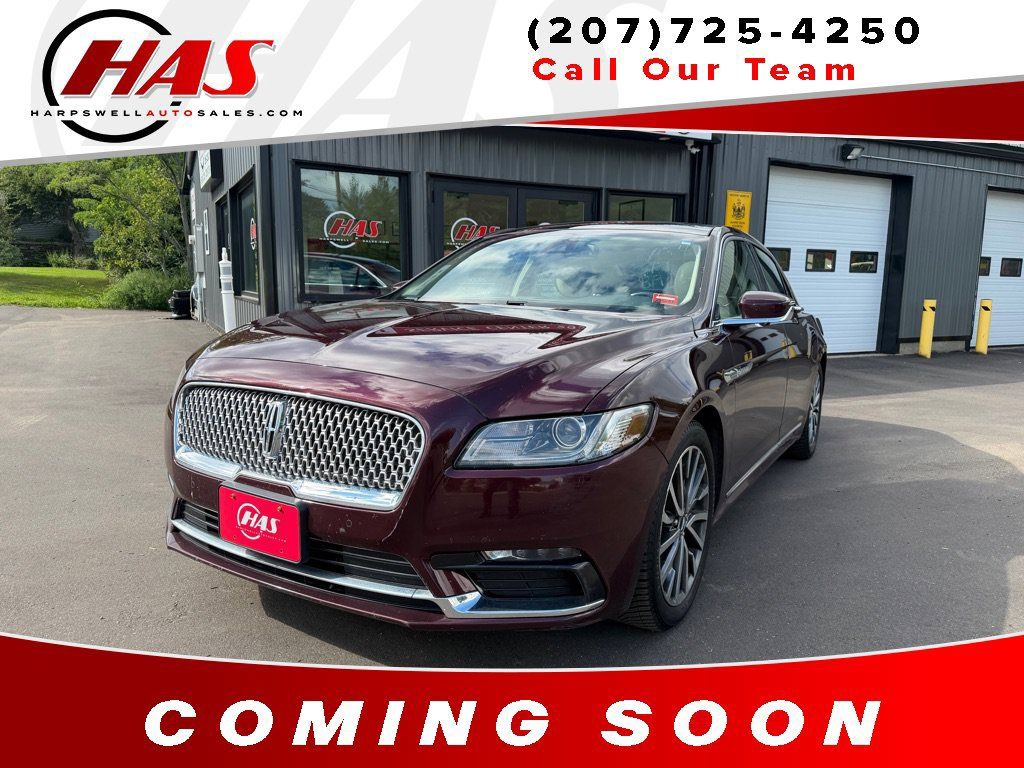 Used 2017 Lincoln Continental Select w/ Climate Package AWD/4WD image 1