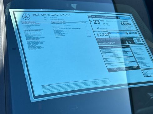 New 2026 Mercedes-Benz GLB 35 AMG 4MATIC image 30