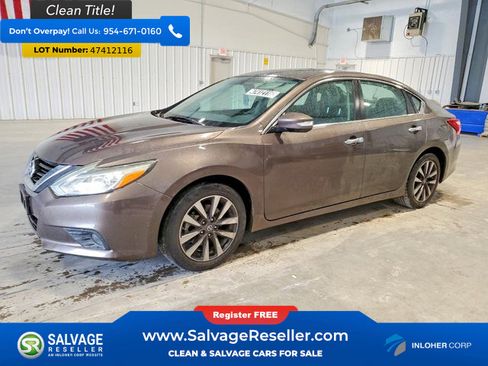 Used 2017 Nissan Altima 2.5 SL w/ Moonroof Package FWD image 1