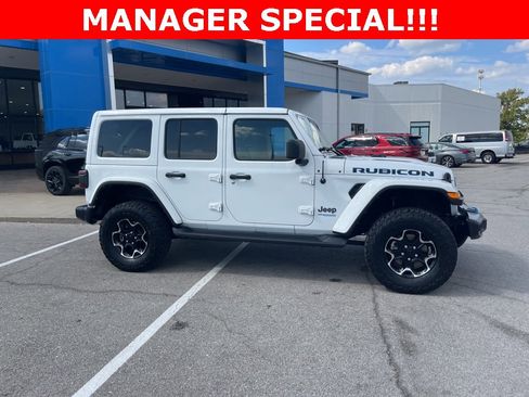 Used 2021 Jeep Wrangler Unlimited Rubicon 4xe w/ Cold Weather Group image 2