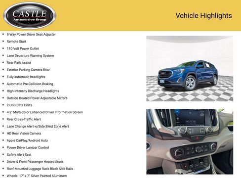 Used 2021 GMC Terrain SLE w/ Driver Convenience Package AWD/4WD image 7