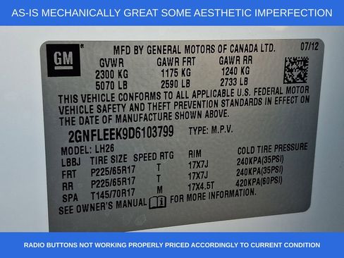 Used 2013 Chevrolet Equinox LT w/ Driver Convenience Package image 26