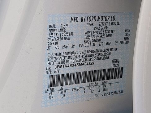 New 2025 Ford Mustang Mach-E GT w/ Bronze Appearance Package image 12