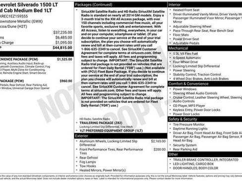 Used 2014 Chevrolet Silverado 1500 LT w/ LT Convenience Package image 7