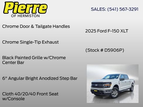 Used 2025 Ford F150 XLT w/ Equipment Group 301A Standard AWD/4WD image 18