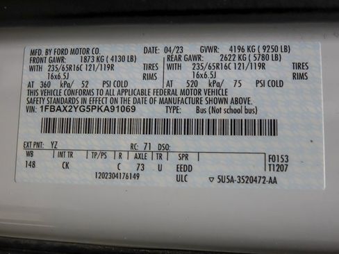 Used 2023 Ford Transit 350 XLT image 23