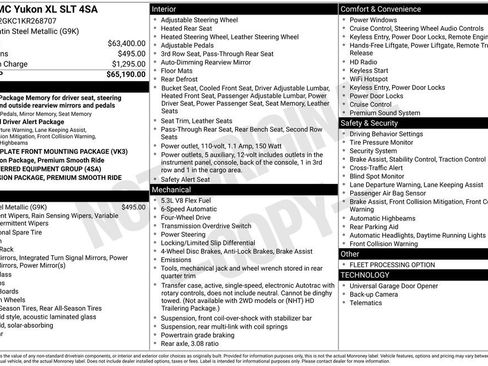 Used 2019 GMC Yukon XL SLT image 6