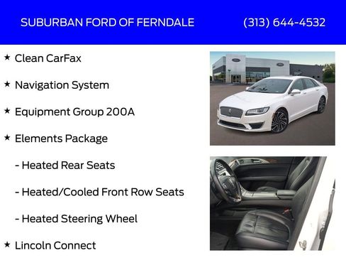 Used 2020 Lincoln MKZ Reserve w/ Elements Package image 4