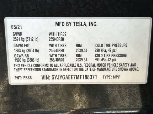 Used 2021 Tesla Model Y Long Range image 21