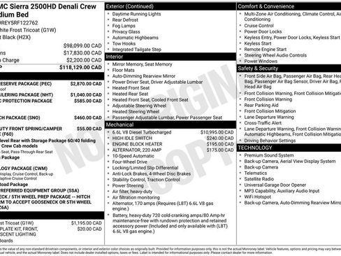 Used 2024 GMC Sierra 2500 Denali w/ Denali Reserve Package AWD/4WD image 36