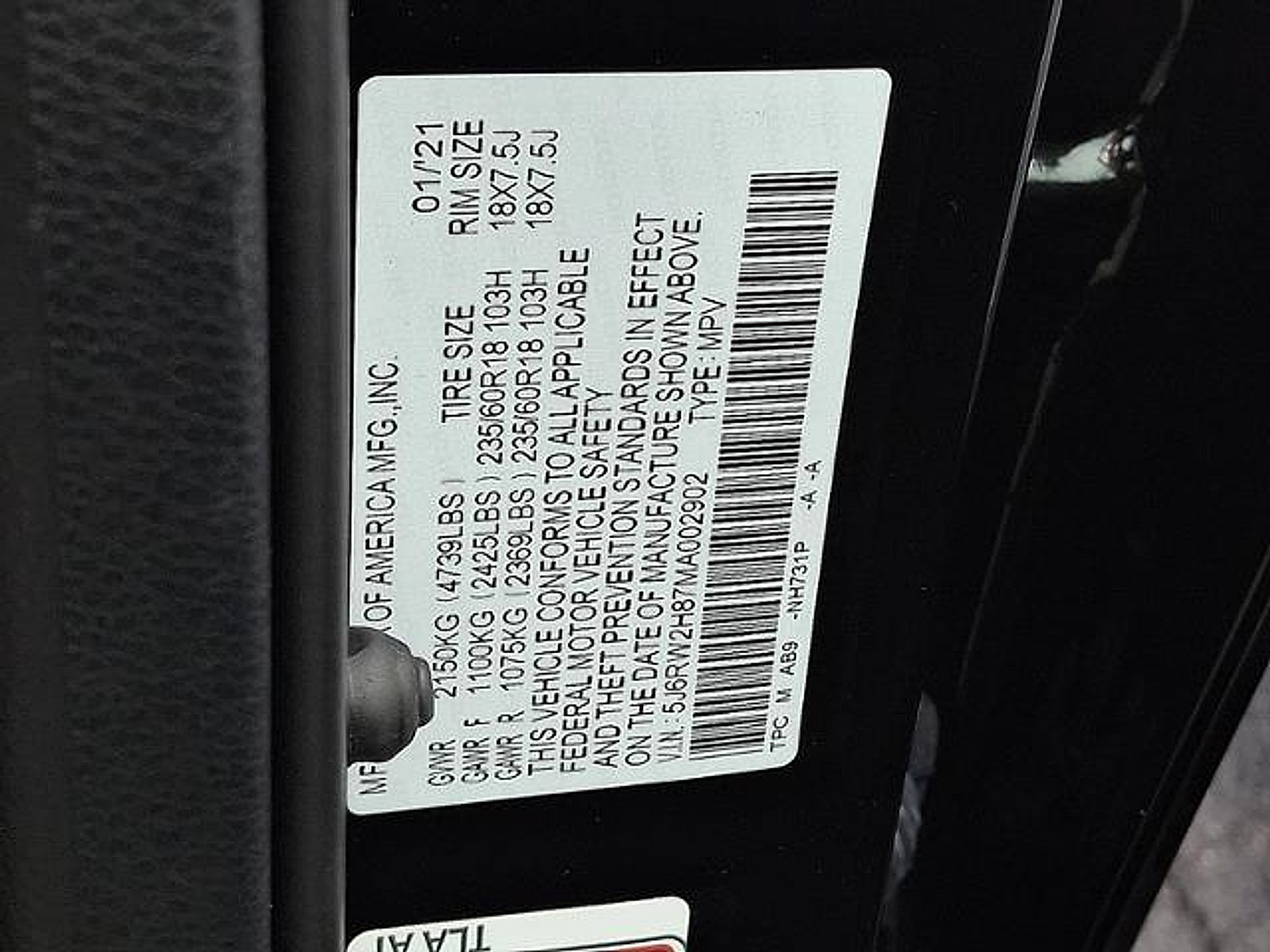Used 2021 Honda CR-V EX-L image 30