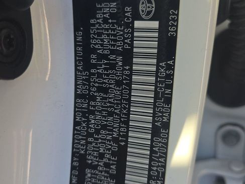 Used 2015 Toyota Camry XLE image 14