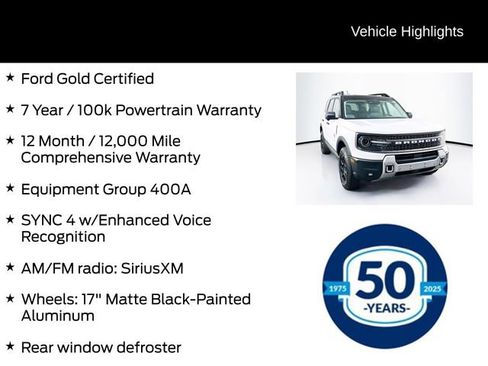 Certified 2025 Ford Bronco Sport Badlands image 6